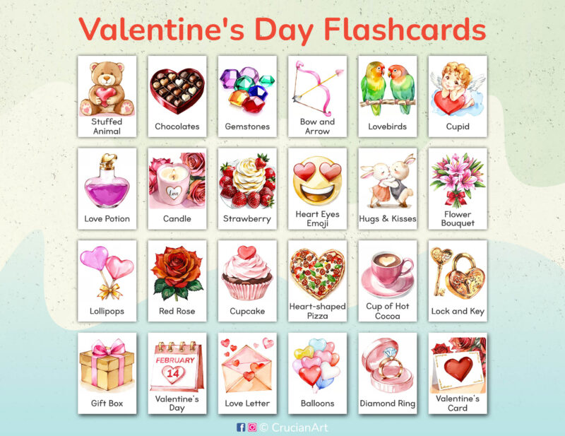 Saint Valentine's Day Flashcards