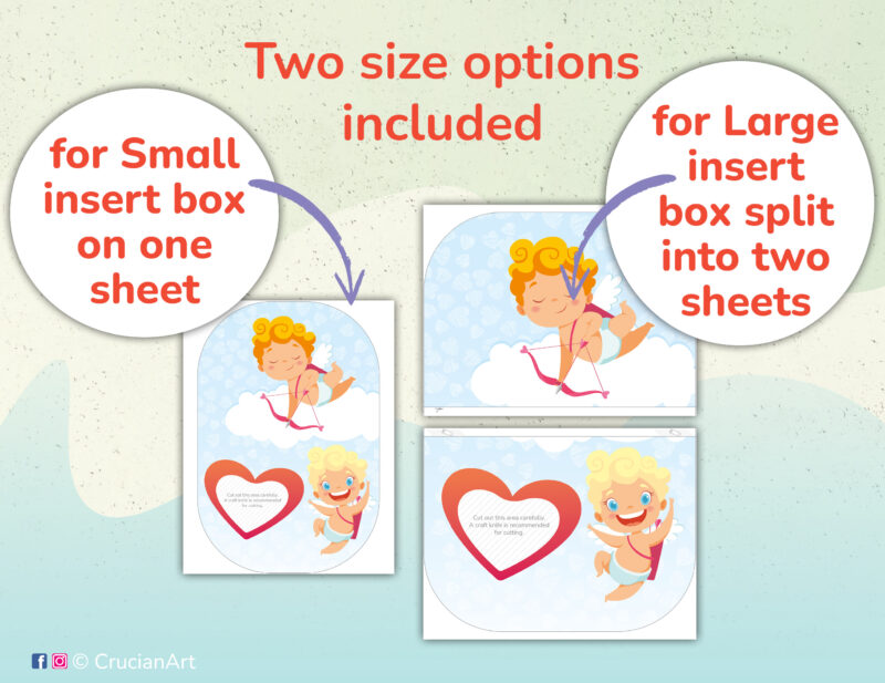 Valentine's Day PDF Flisat insert printables for small and large Trofast boxes. DIY educational resources for daycare centers.