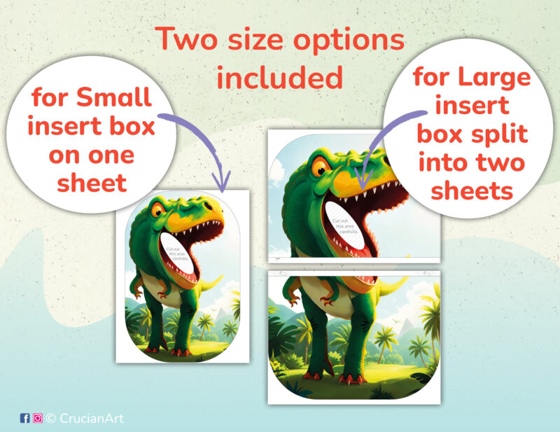 Tyrannosaurus Rex Dinosaur PDF Flisat insert printables for small and large Trofast sensory bins. T-Rex Dino unit educational resources for daycare centers. DIY insert for Ikea Flisat sensory table.