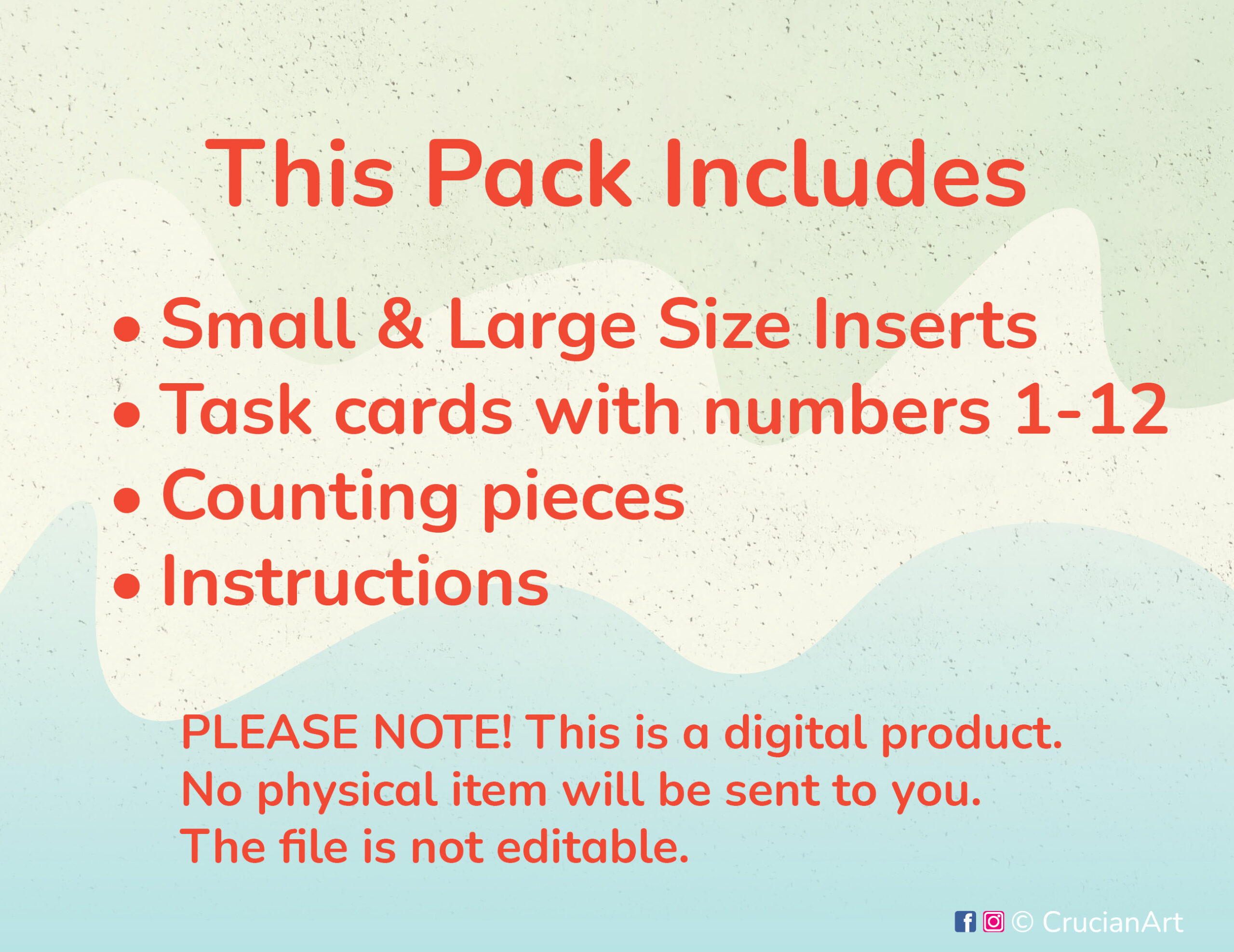 Feed the Monkey Bananas Insert Template: Counting Activity for Flisat Sensory Table Bins. Digital Download - Image 7
