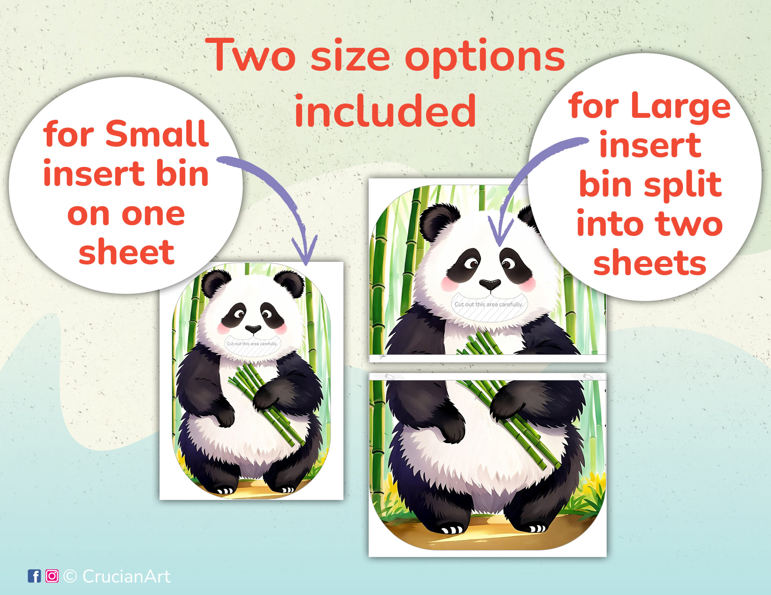 Feed the panda bamboo flisat insert printables for small and large trofast sensory bins. Zoo animals study unit educational resources for daycare centers. Diy insert template for ikea flisat sensory table.