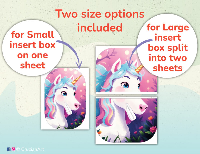 Feed the unicorn with cupcakes, marshmallows, and donuts flisat insert printables for small and large trofast sensory bins. Sweets unit educational resources for daycare centers. Diy insert template for ikea flisat sensory table.