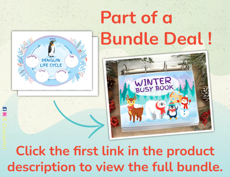 Winter season diy educational activities for children.